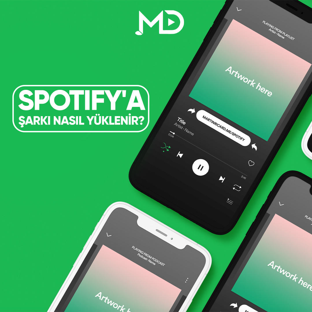 spotify şarkı yükleme